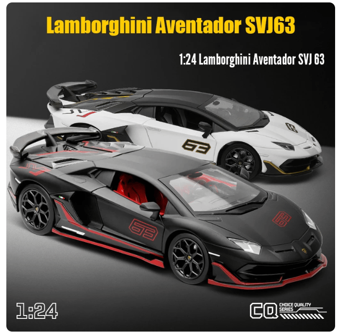 1:24/1:32/1:43 Lamborghini Aventador SVJ Model | Tom Cars Shop